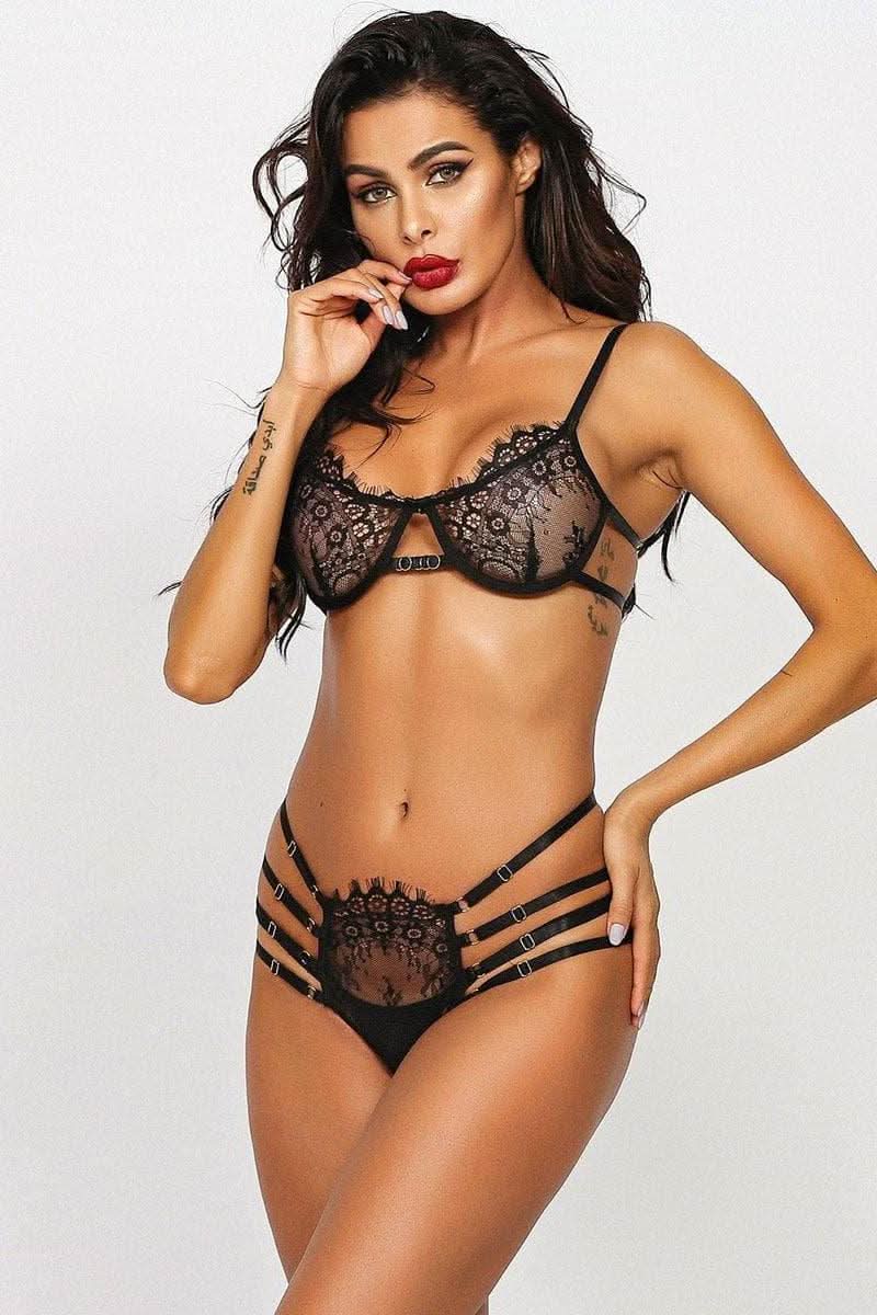 Bra Panty Underwear 2 Piece Set.