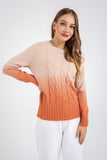 Dip Dye Knitted Sweater - The Woman Concept