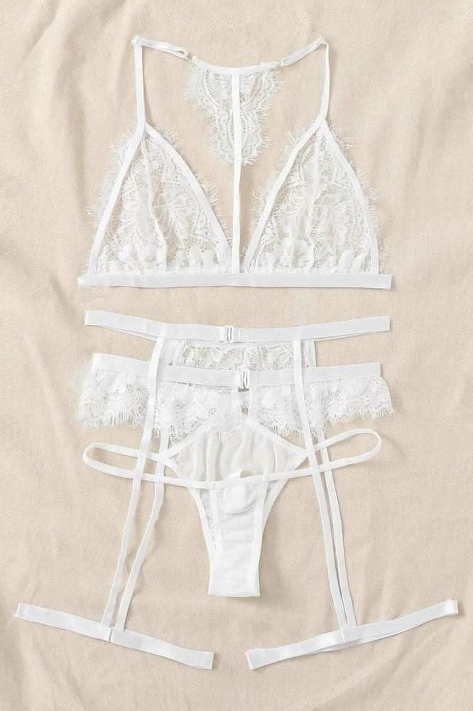 two piece underwear lingerie - The Woman Concept
