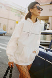 street casual plus size hoodie.