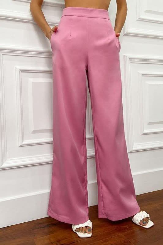 High Waist Wide Leg Pants.