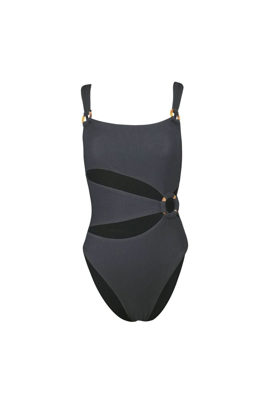 One-piece ring connection hollow swimsuit - Image 4