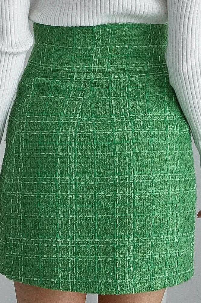 Tweed hip skirt - Image 5