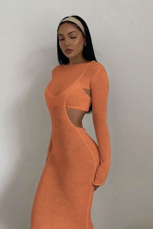 Long-sleeved two-piece dress - Image 6