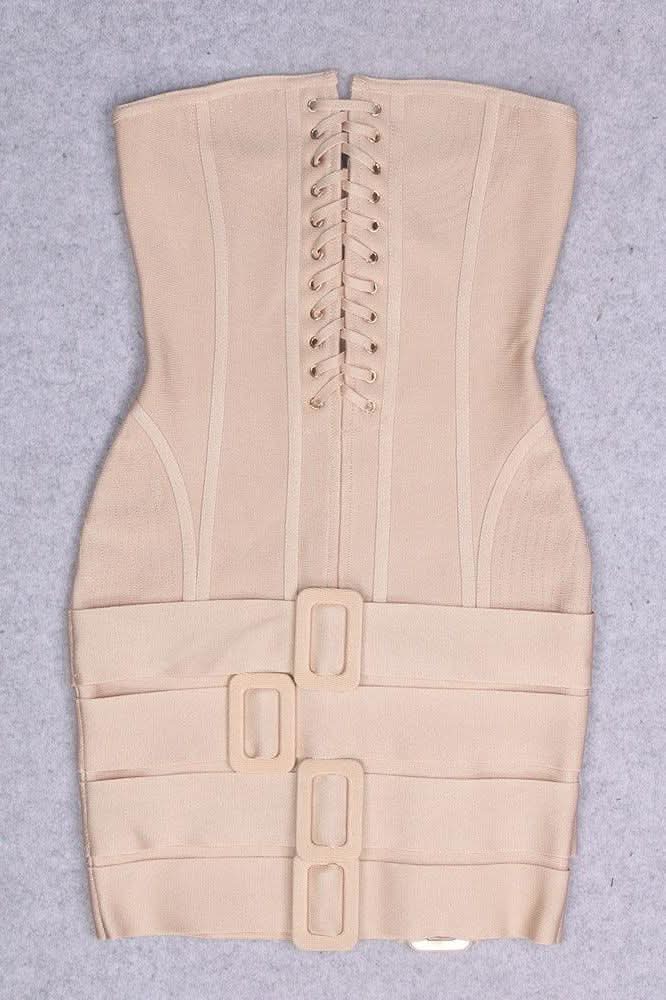 American tube top strap hip bandage dress - Image 5