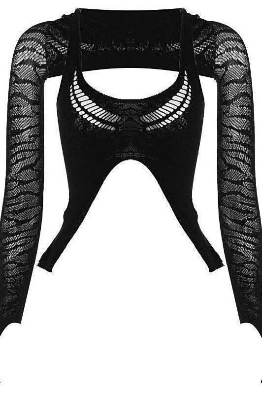 Strappy long sleeve Top - Image 7