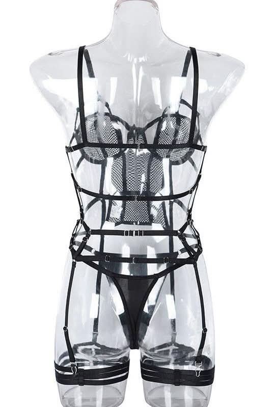 Lace mesh stitching slim intimate - Image 6