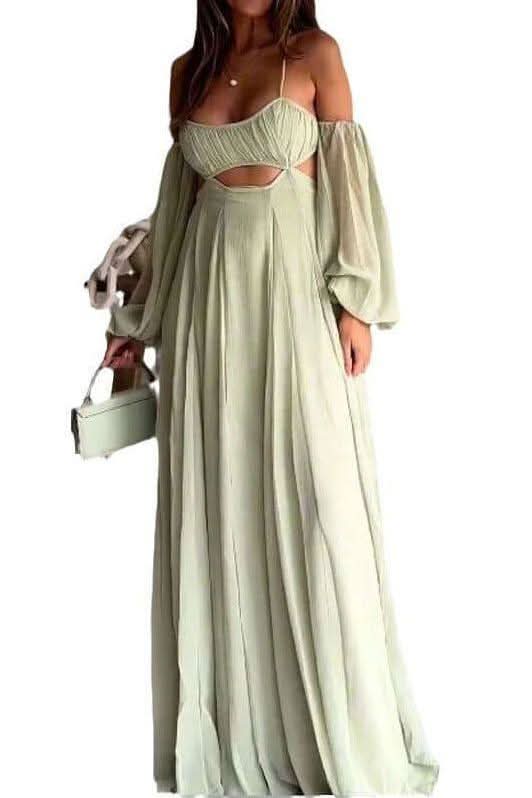 Casual backless strap suspender dress - Image 5