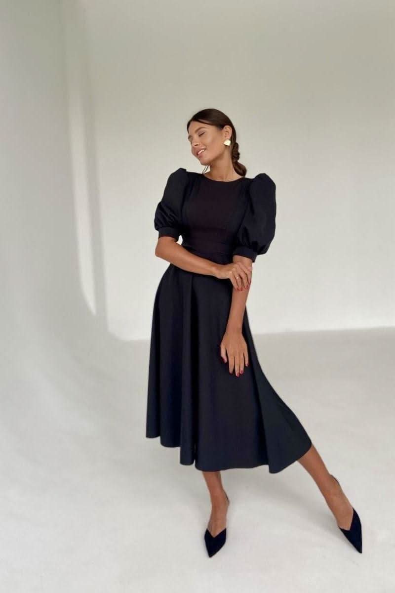 Backless high waist midi dress - Image 6