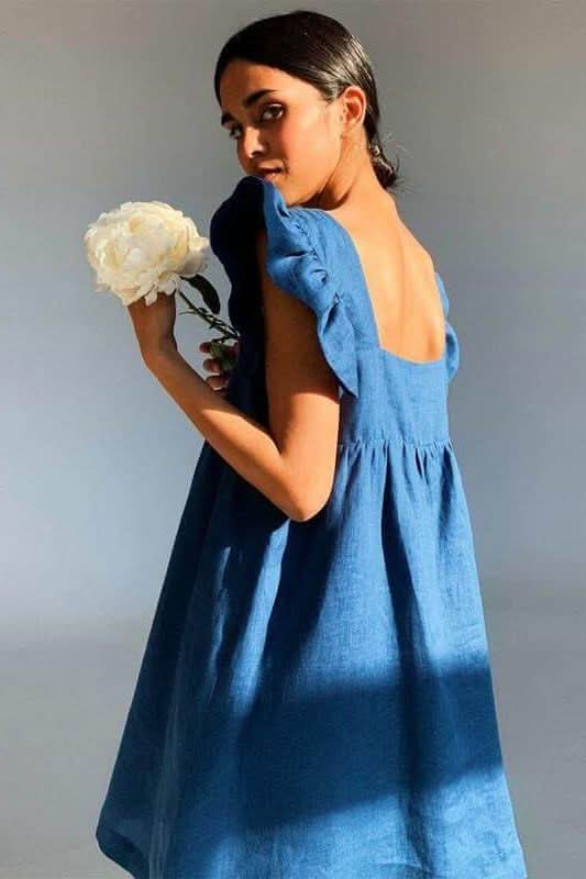High waist ruffle dress - Image 6