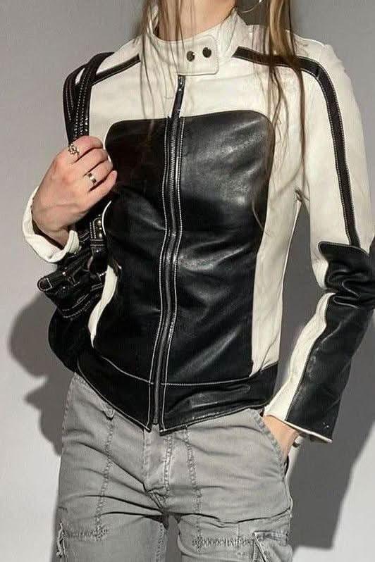 American Vintage motorcycle jacket - Side View