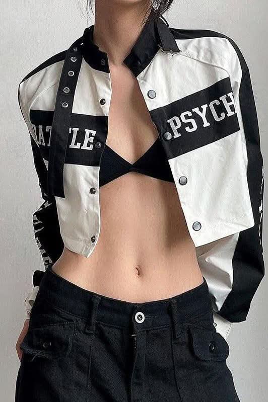 American Short motorcycle jacket - Detail
