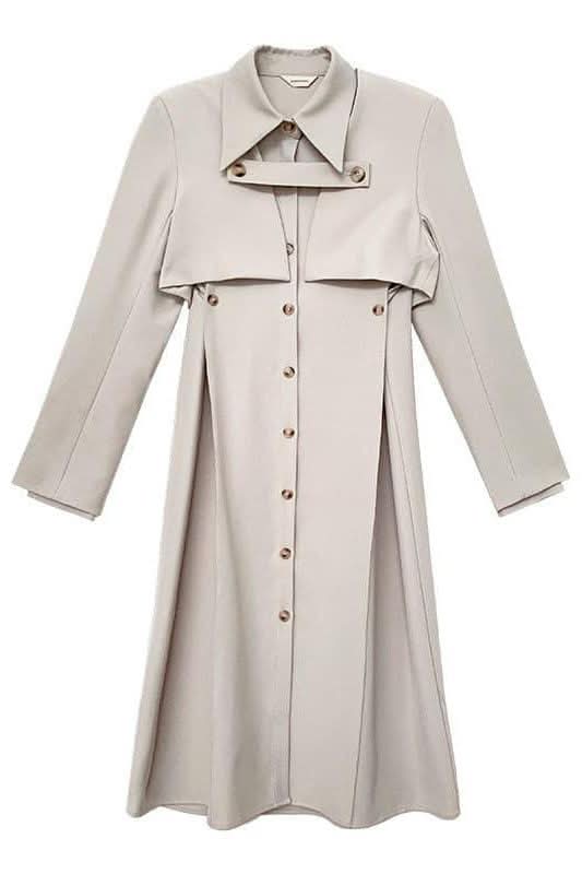 Shawl two-piece suit dress - Image 7