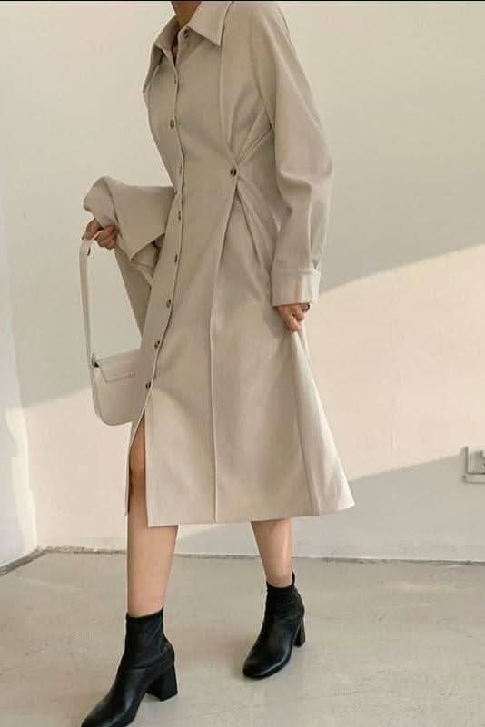 Shawl two-piece suit dress - Image 4