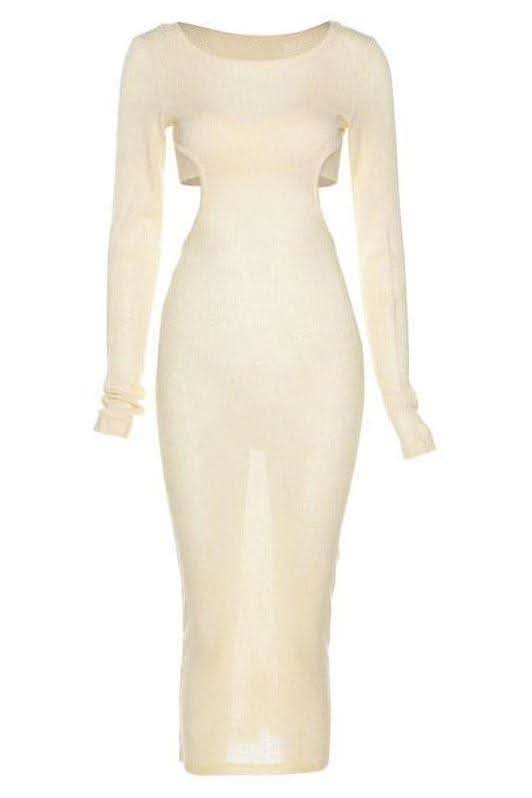 Long-sleeved two-piece dress - Detail