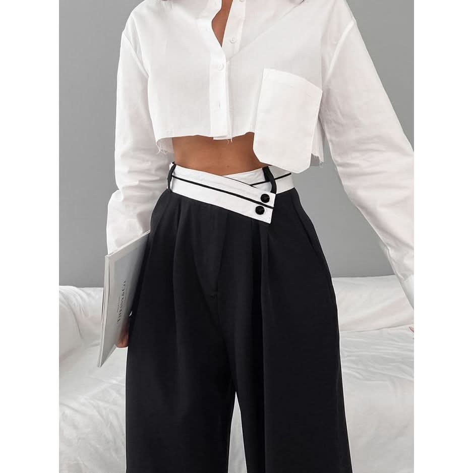 Casual drape mopping pants - Image 5