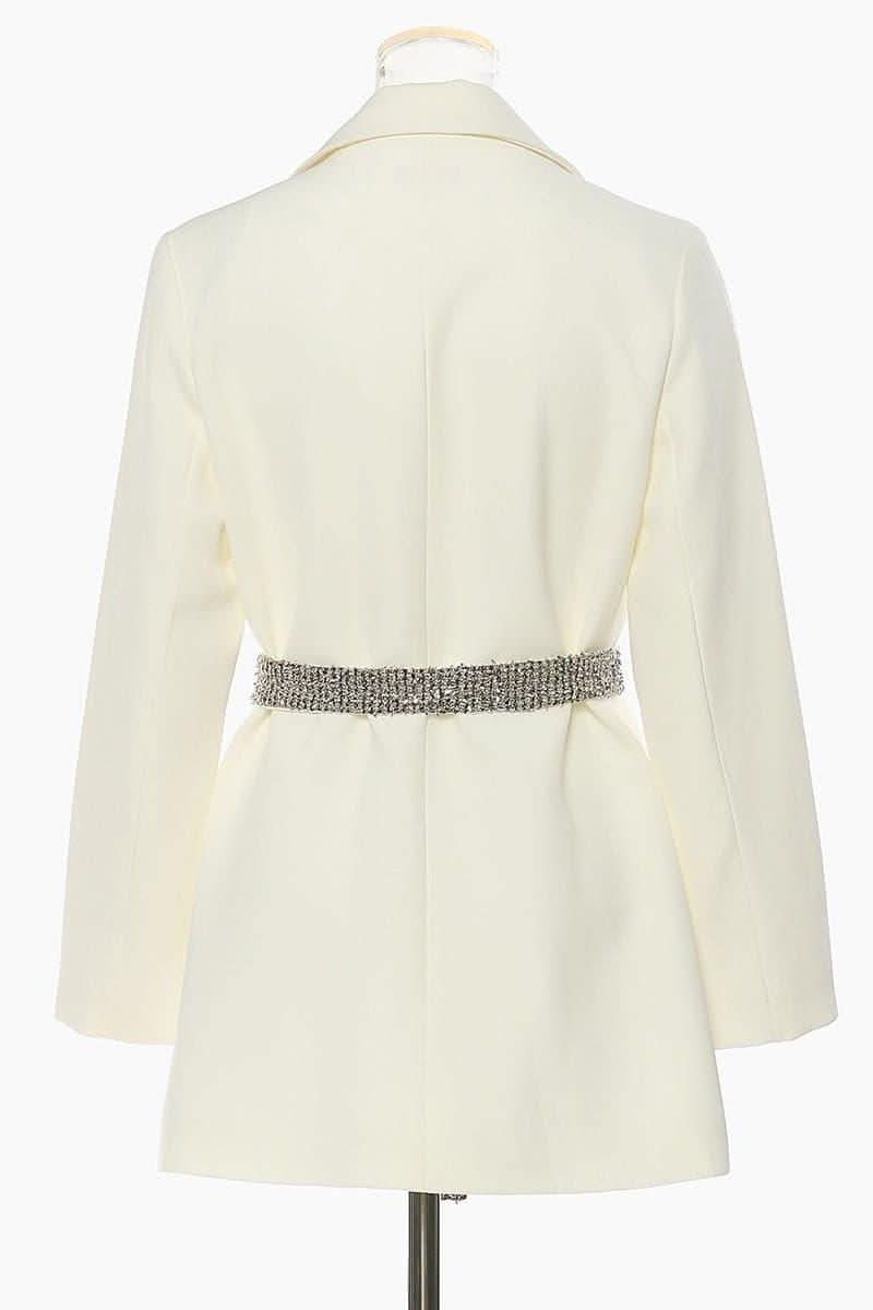 Eye-catching mid-length suit jacket - Detail