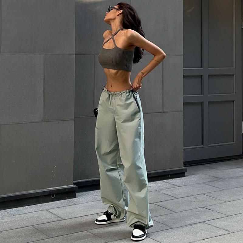 American street simple loose pants - Image 5