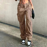 street hip-hop style low-waist pants