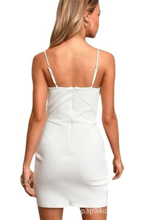 Irregular hem cross dress - Image 6