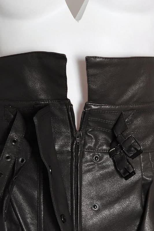 Waist all-match long straight harem pants - Side View