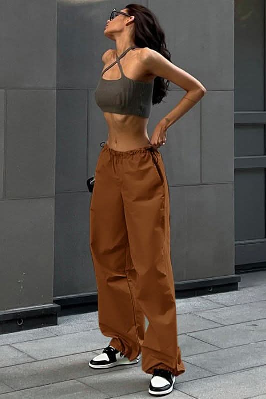 American street simple loose pants - Image 4