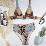 African Print  Bikini.