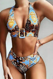 African Print  Bikini.