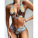 African Print  Bikini.