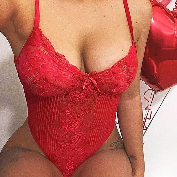 One Piece Transparent Lace Women Lingerie Sexy - the woman concept